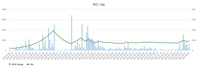 RIC: Thành viên HĐQT muốn bán toàn bộ 2.9 triệu cổ phiếu
