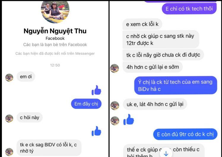 Liên tiếp “hack” Facebook của nhà báo để lừa đảo