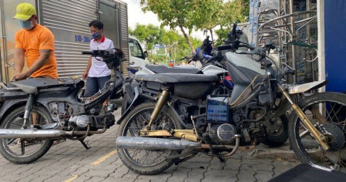 Không dễ thu, đổi xe máy cũ nát