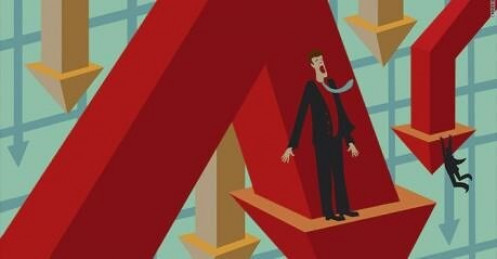 VN-Index rời mốc 1.300 điểm, cổ phiếu ngân hàng, dầu khí "bốc hơi"
