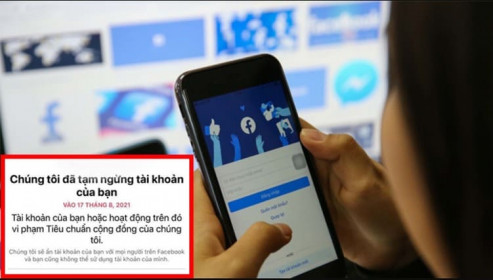Facebook lên tiếng vụ khóa hàng loạt tài khoản người dùng