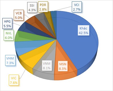 Dòng tiền tiếp tục đổ vào VNM ETF trong tuần giữa tháng 8