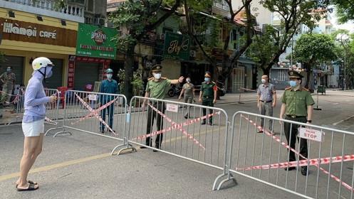 Hà Nội: Cấm các phương tiện lưu thông trên một số tuyến phố quận Đống Đa đến ngày 4/9