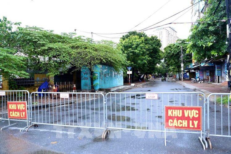 Hà Nội phong tỏa khu dân cư số 9, phường Giáp Bát, quận Hoàng Mai