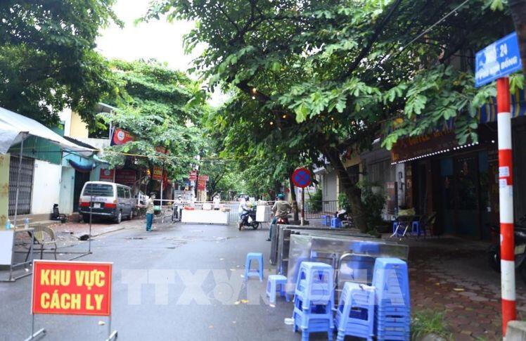 Hà Nội phong tỏa khu dân cư số 9, phường Giáp Bát, quận Hoàng Mai