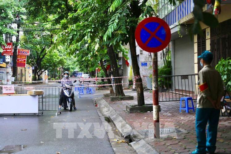 Hà Nội phong tỏa khu dân cư số 9, phường Giáp Bát, quận Hoàng Mai