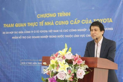 Toyota Việt Nam hỗ trợ doanh nghiệp tham quan nhà cung cấp linh kiện nội địa