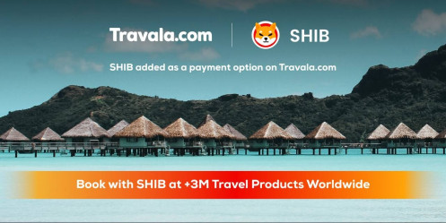 Travala chấp nhận Shiba Inu (SHIB) để thanh toán cho 3 triệu sản phẩm du lịch trên toàn thế giới