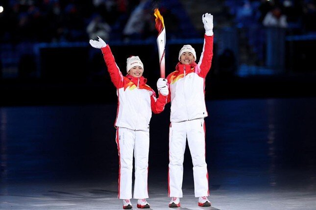 Vì sao chọn VĐV người Duy Ngô Nhĩ thắp lửa Olympic Bắc Kinh? ảnh 3