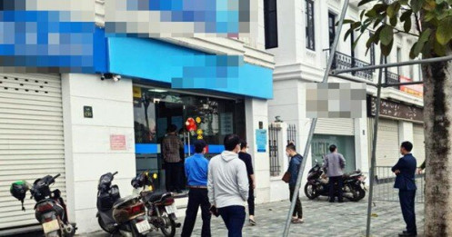 Công an điều tra vụ cướp ngân hàng ở Hà Nội