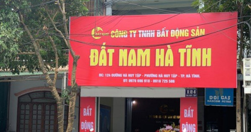Đất Hà Tĩnh ‘sốt sình sịch’, công ty môi giới BĐS mọc lên như nấm