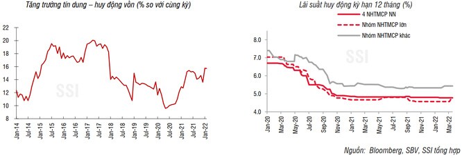 SSI: Lãi suất liên ngân hàng đã tạo đáy, tín dụng hồi phục mạnh mẽ ảnh 1