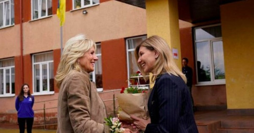 Đệ nhất phu nhân Mỹ bất ngờ đến thăm Ukraine