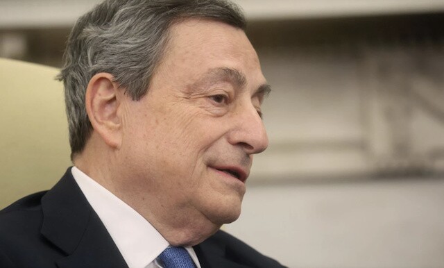 Thủ tướng Italy Mario Draghi - Ảnh: Reuters. data-natural-width640