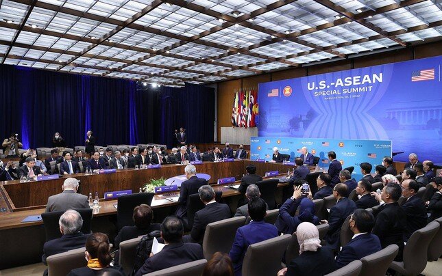 ASEAN- Hoa Kỳ ra tuyên bố chung, cam kết nâng tầm quan hệ lên đối tác Chiến lược toàn diện ảnh 1