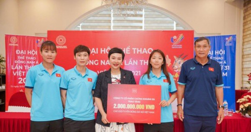 Công ty CP Chứng khoán SSI  trao 2 tỷ đồng tiếp lửa cho các cô gái vàng Việt Nam