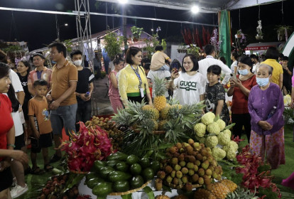Hàng trăm gian hàng nông sản giới thiệu tại Festival trái cây và sản phẩm OCOP