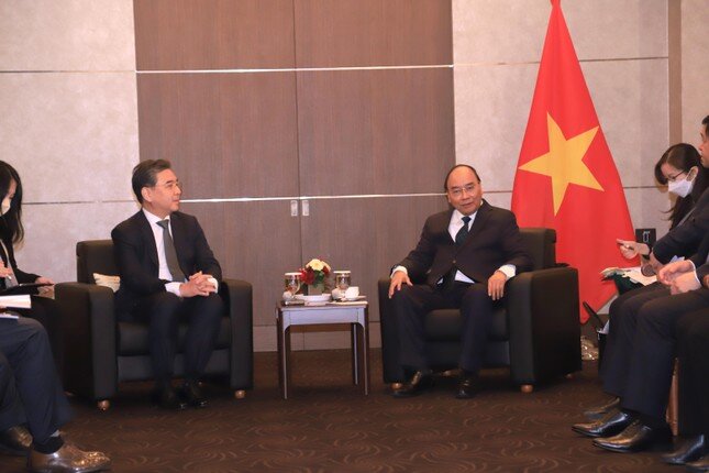 Chủ tịch nước tiếp những tập đoàn hàng đầu Hàn Quốc, đầu tư tỷ USD vào Việt Nam ảnh 4