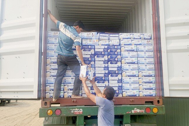 Bắt giám đốc công ty nhập lậu sữa từ Mỹ về Việt Nam ảnh 1