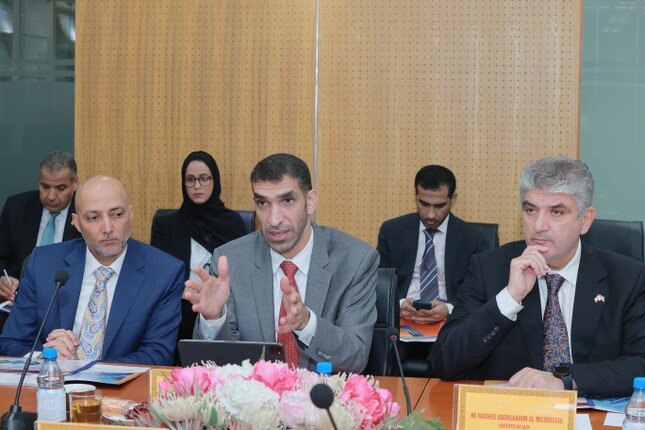 Quốc vụ khanh phụ trách Thương mại quốc tế UAE đến thăm và làm việc với SCIC ảnh 2