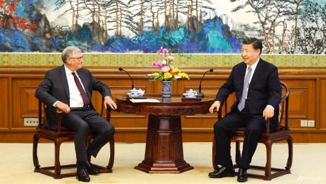 Chủ tịch Trung Quốc Tập Cận Bình nhắn nhủ tỷ phú Bill Gates ảnh 1