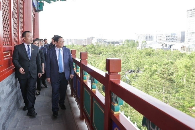 Thủ tướng Phạm Minh Chính ấn tượng với  th ph trong m c trung qu 