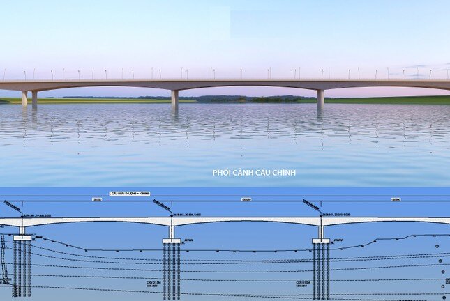 3 cây cầu siêu khủng ở dự án Vành đai 4 vượt sông Hồng, sông Đuống ảnh 5