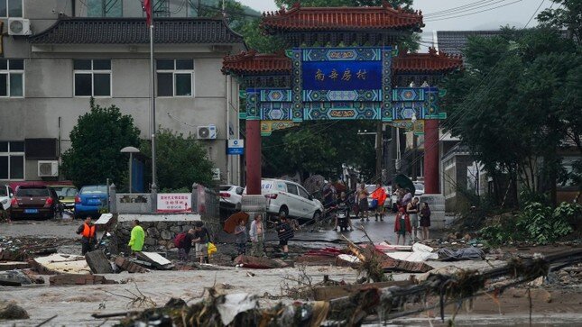 Bắc Kinh và vùng lân cận ngập lụt vì mưa lớn, ít nhất 20 người thiệt mạng ảnh 7