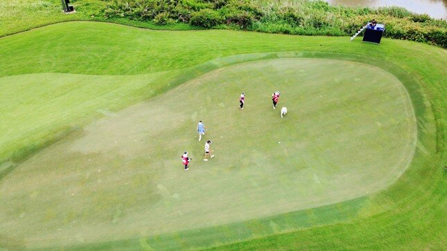 Vinpearl Golf Hải Phòng tuyệt đẹp nhìn từ trên cao ảnh 2