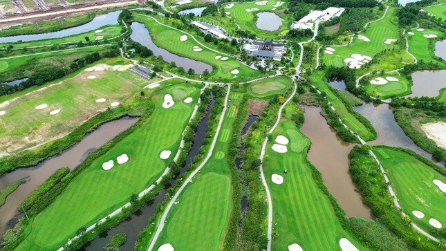 Vinpearl Golf Hải Phòng tuyệt đẹp nhìn từ trên cao ảnh 7