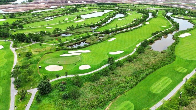 Vinpearl Golf Hải Phòng tuyệt đẹp nhìn từ trên cao ảnh 6