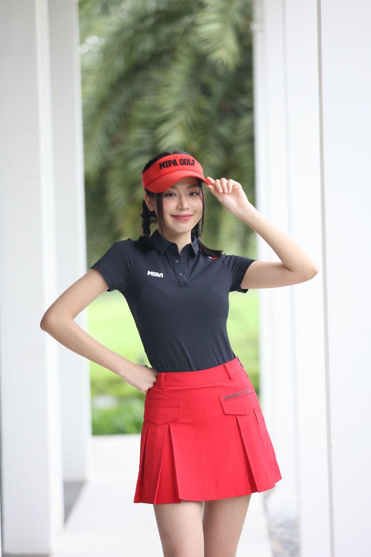 Hoa hậu Đỗ Thị Hà, Thanh Thủy đọ sắc rạng rỡ với trang phục golf ảnh 13