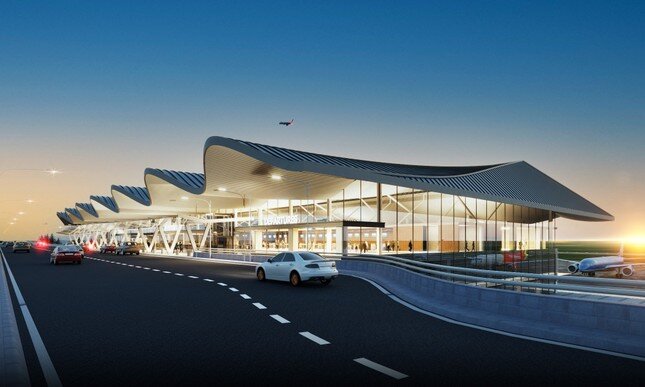 Kiến trúc đồi cát hóa thân vào nhà ga sân bay Đồng Hới gần 2.000 tỷ ảnh 1