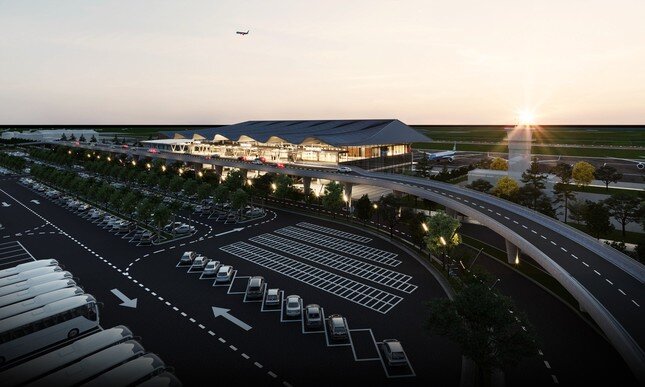 Kiến trúc đồi cát hóa thân vào nhà ga sân bay Đồng Hới gần 2.000 tỷ ảnh 3
