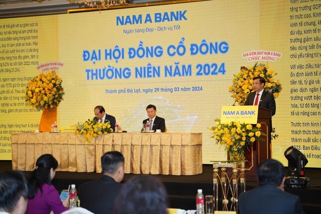 Nam A Bank tổ chức thành công Đại hội đồng cổ đông thường niên năm 2024 với những quyết sách chiến lược ảnh 2