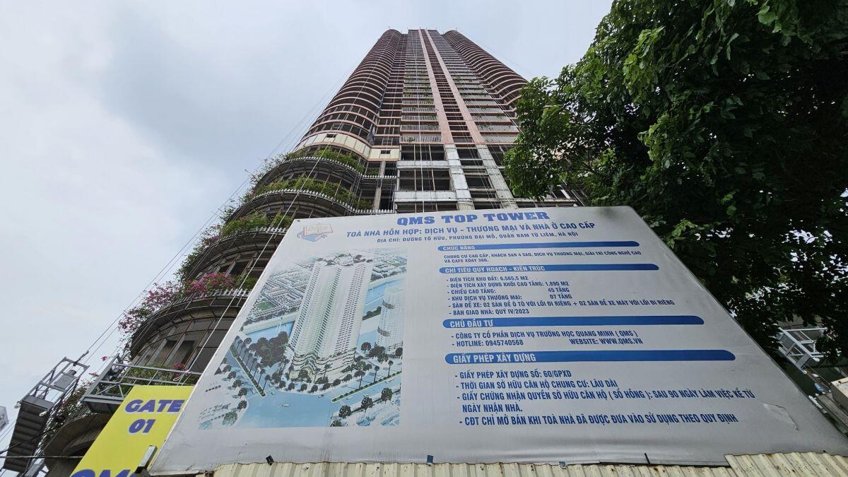 Cao ốc QMS Top Tower 45 tầng đắp chiếu nhiều năm bất ngờ chào bán căn hộ ảnh 3